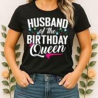 Husband Of The Birthday Queen Women's T-Shirt thumb 2