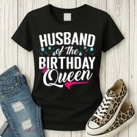 Husband Of The Birthday Queen Women's T-Shirt thumb 3