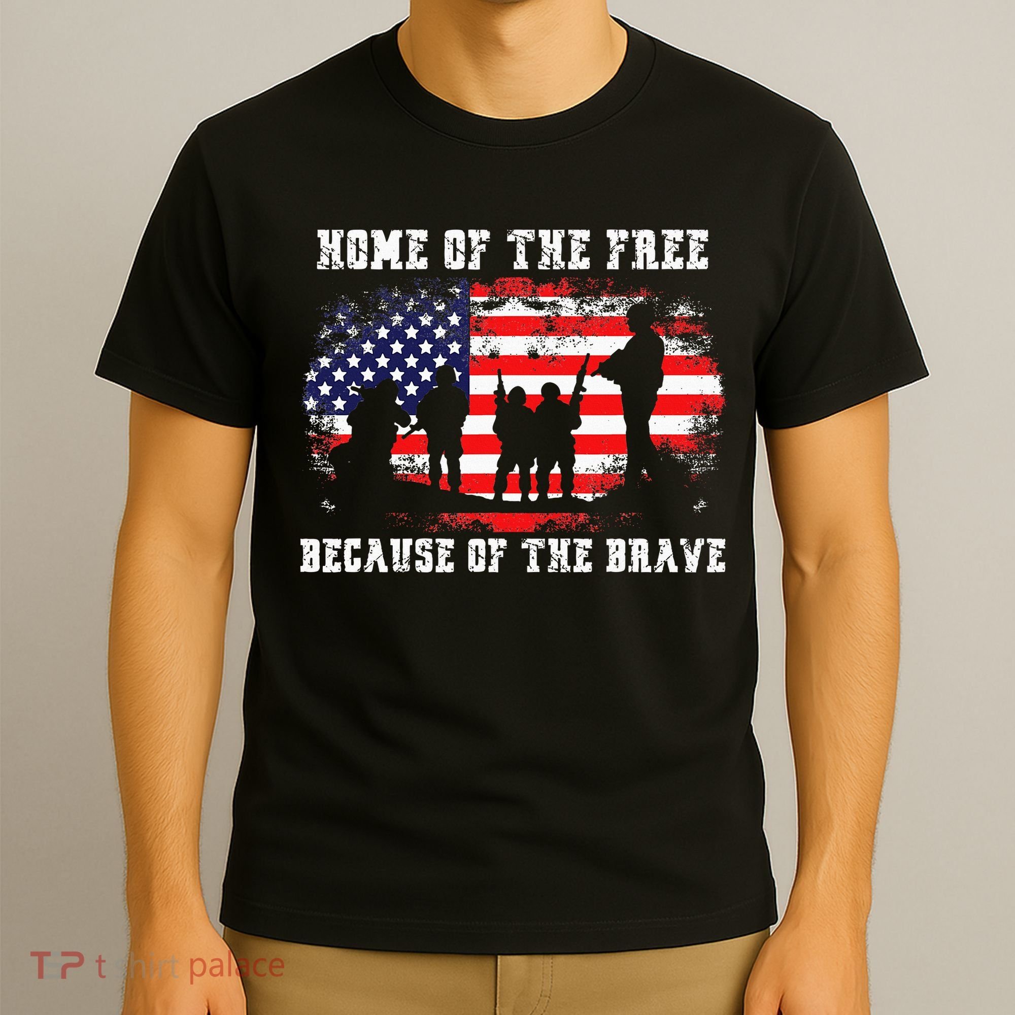 Home Of The Free Because Of The Brave T-Shirt