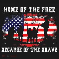 Home Of The Free Because Of The Brave Women's Tank Top thumb 5