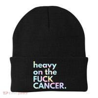 Heavy On The Fuck Cancer Tie Dye. Beanie thumb 0