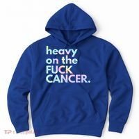 Heavy On The Fuck Cancer Tie Dye. Hoodie thumb 0