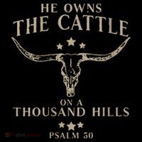 He Owns The Cattle On A Thousand Hills Psalm 50 Coffee Mug thumb 5
