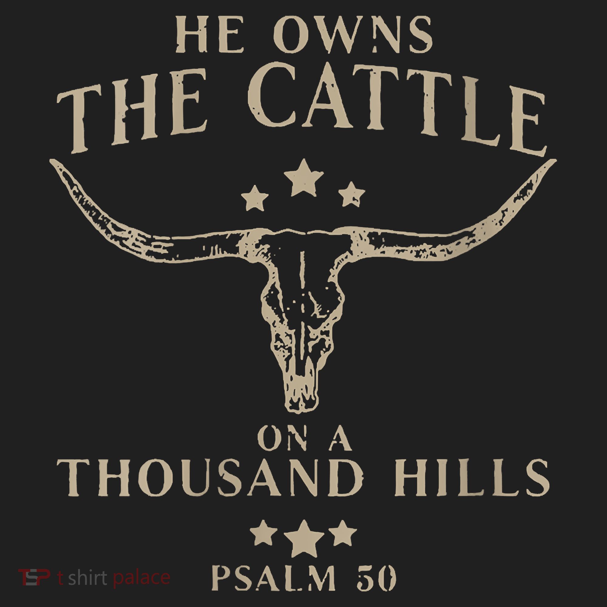 He Owns The Cattle On A Thousand Hills Psalm 50 Hat