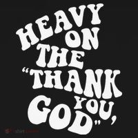Heavy On The Thank You God Bible Verse Sweatshirt Women's Crop Top Tee thumb 4