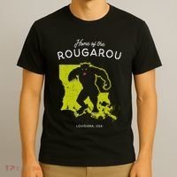 Home Of The Rougarou Louisiana Usa Cryptid T-Shirt thumb 3