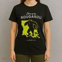 Home Of The Rougarou Louisiana Usa Cryptid T-Shirt thumb 4