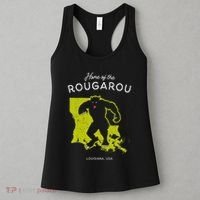 Home Of The Rougarou Louisiana Usa Cryptid Women's Tank Top thumb 3
