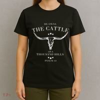 He Owns The Cattle On A Thousand Hills T-Shirt thumb 4