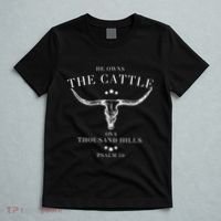 He Owns The Cattle On A Thousand Hills T-Shirt thumb 5