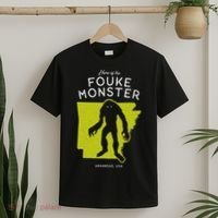 Home Of The Fouke Monster Arkansas Usa Cryptid T-Shirt thumb 2