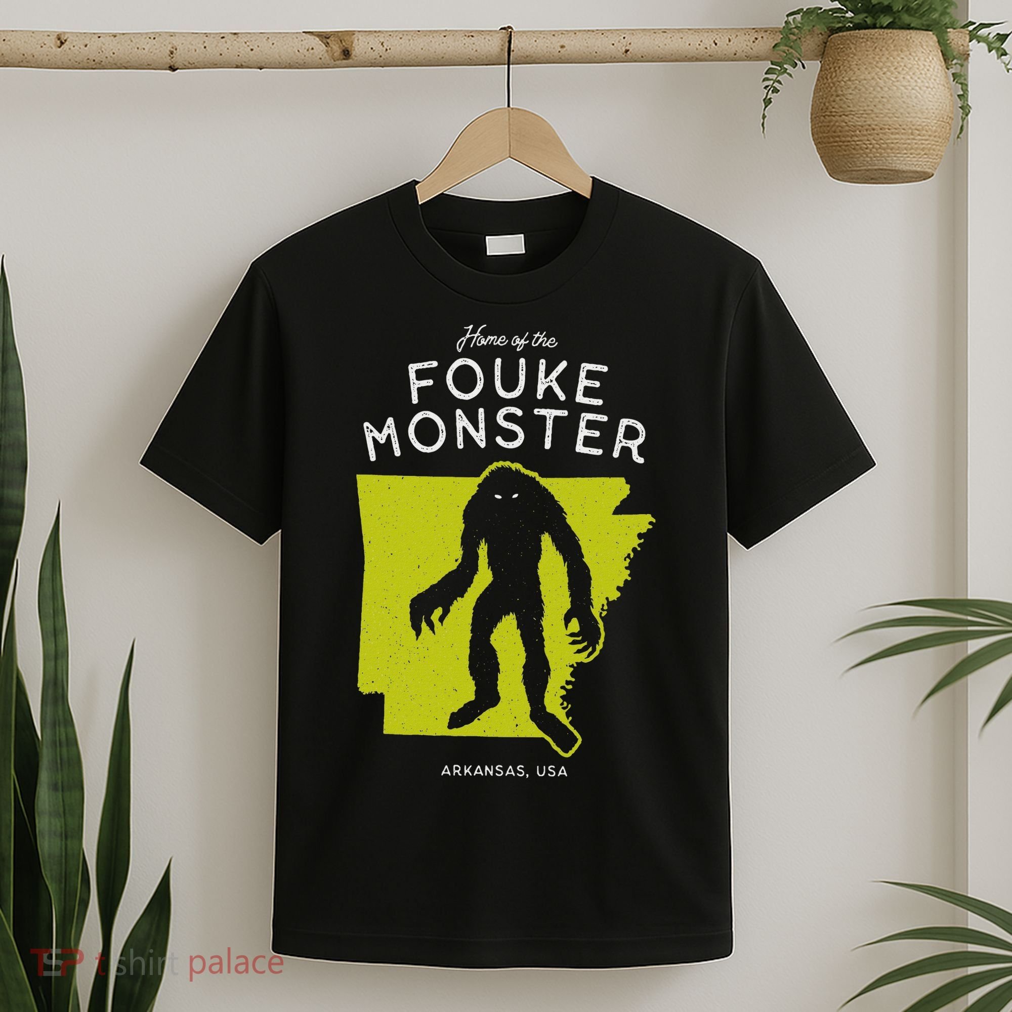 Home Of The Fouke Monster Arkansas Usa Cryptid T-Shirt