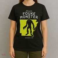 Home Of The Fouke Monster Arkansas Usa Cryptid T-Shirt thumb 4