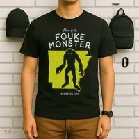 Home Of The Fouke Monster Arkansas Usa Cryptid T-Shirt thumb 6