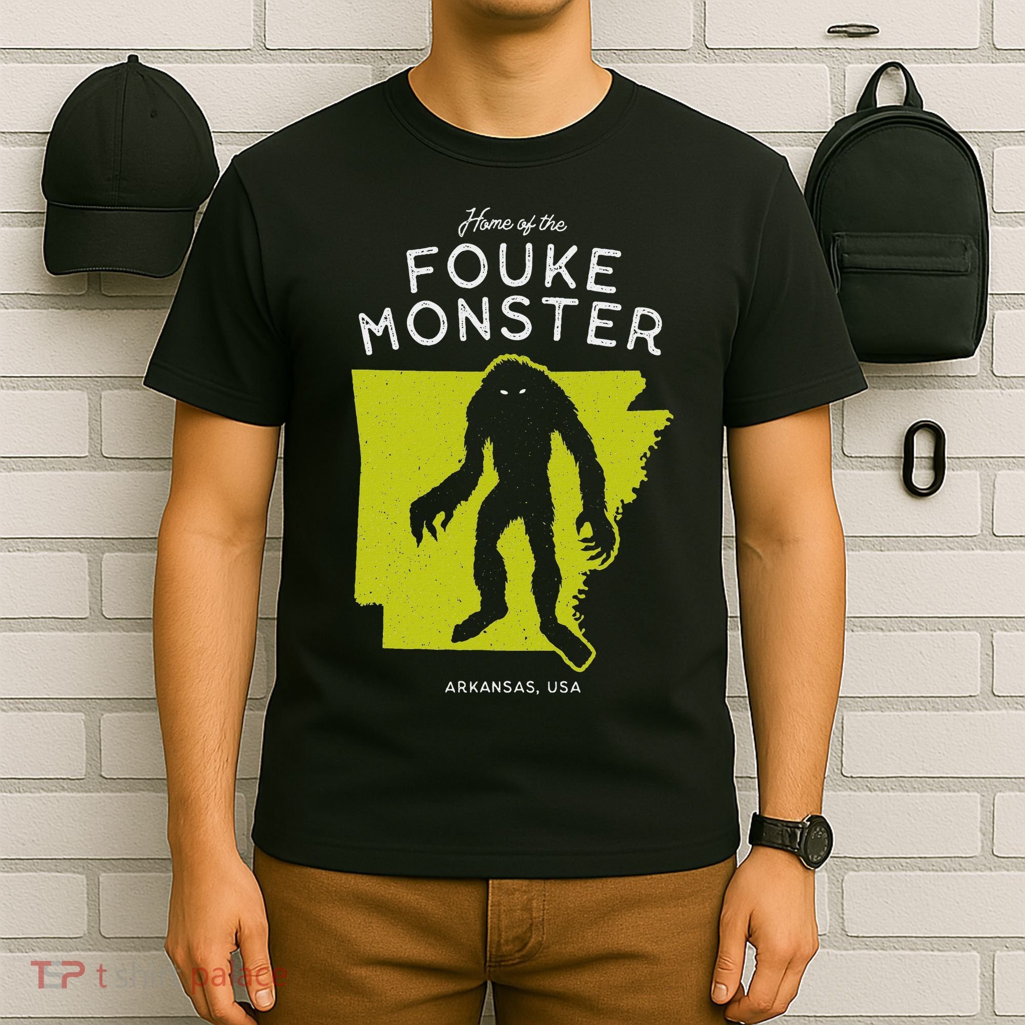 Home Of The Fouke Monster Arkansas Usa Cryptid T-Shirt
