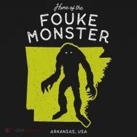 Home Of The Fouke Monster Arkansas Usa Cryptid T-Shirt thumb 7