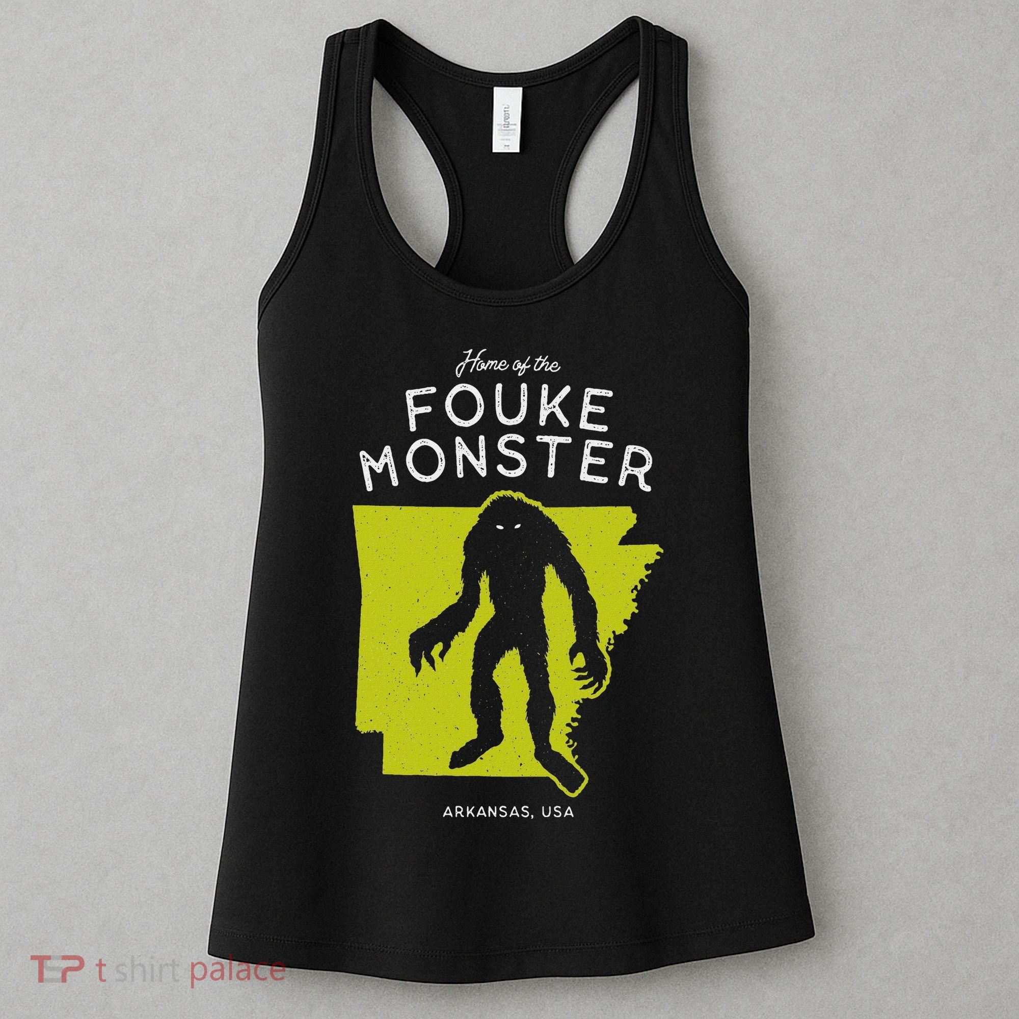 Home Of The Fouke Monster Arkansas Usa Cryptid Women's Tank Top