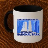 Hoth Ice Cave National Park Explore Coffee Mug thumb 2