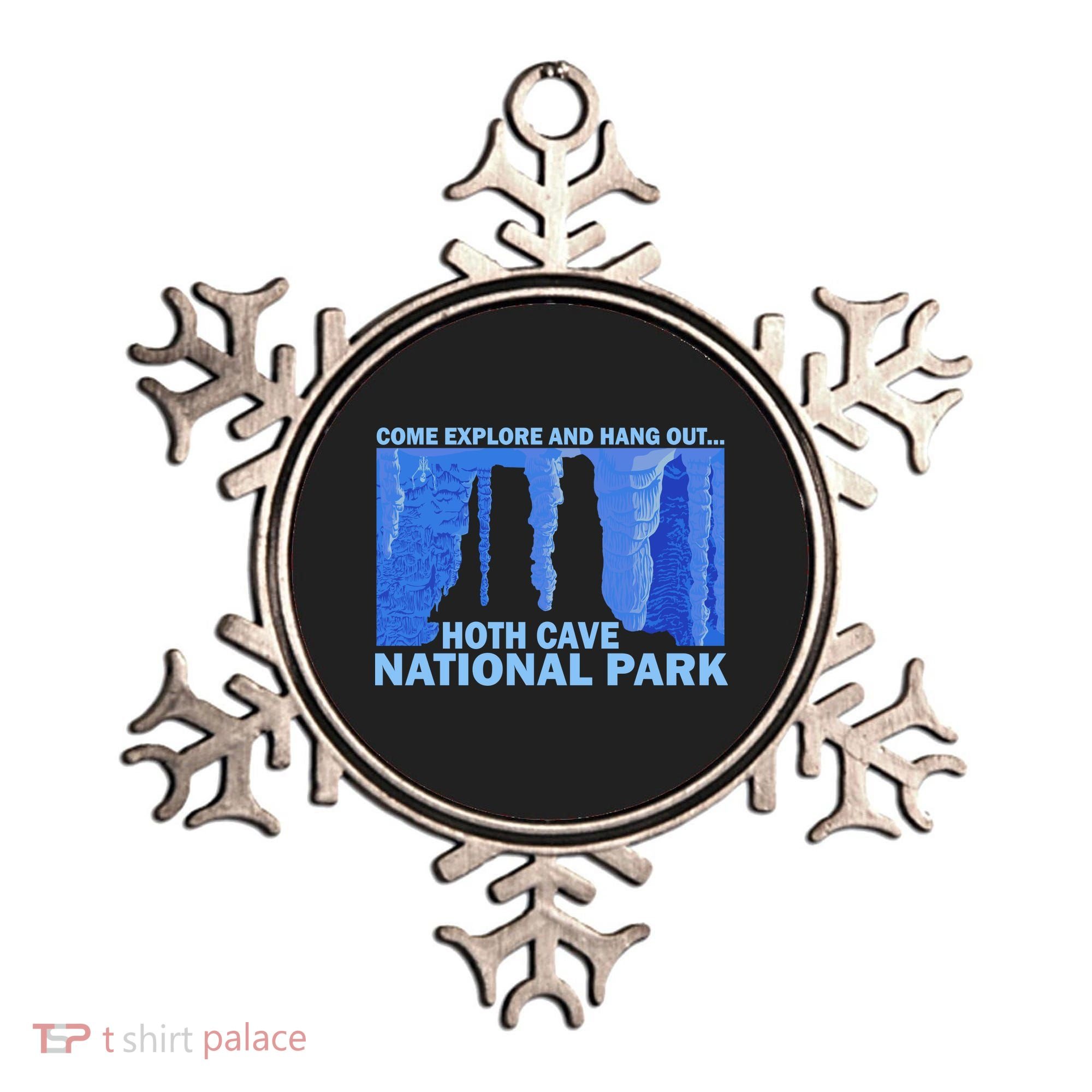 Hoth Ice Cave National Park Explore Ornament