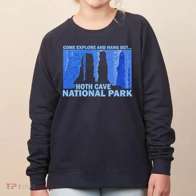 Hoth Ice Cave National Park Explore Women's Sweatshirt
