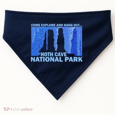 Hoth Ice Cave National Park Explore USA-Made Doggie Bandana