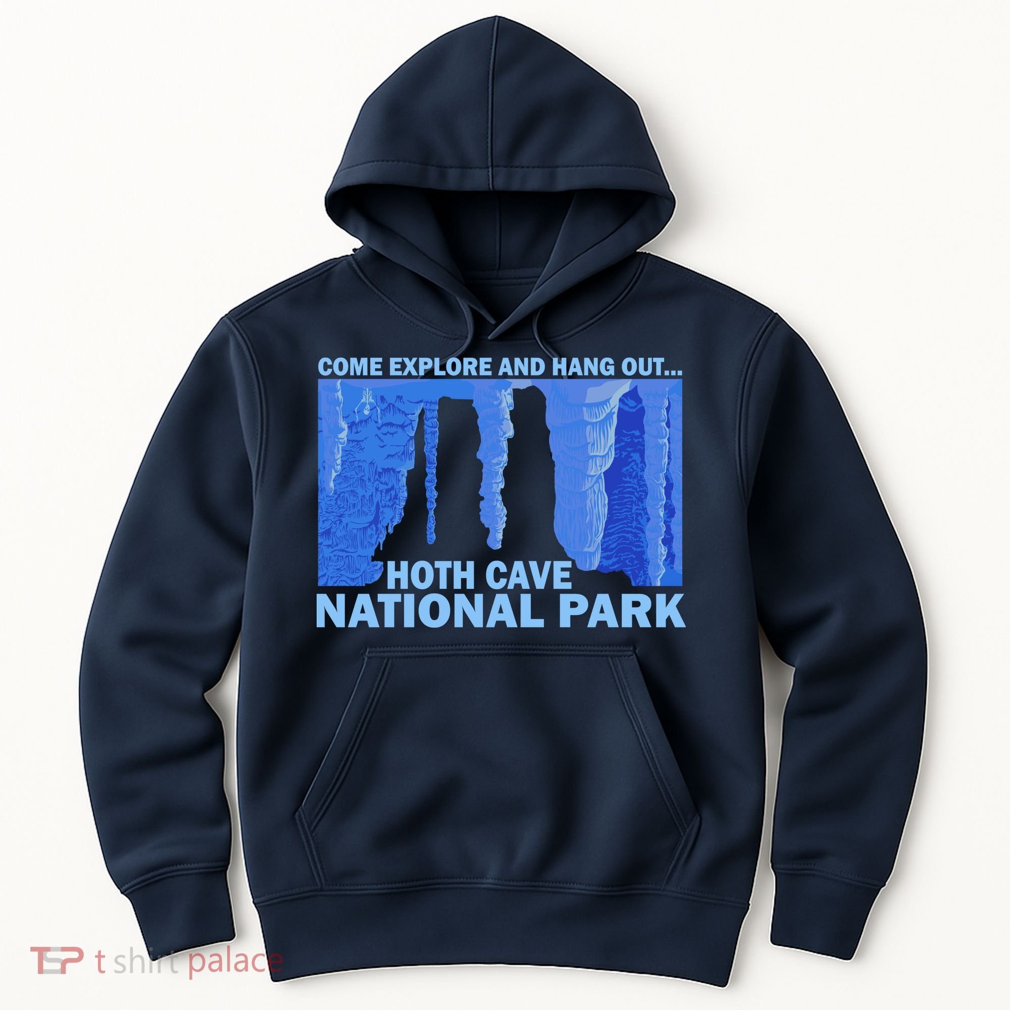 Hoth Ice Cave National Park Explore Hoodie