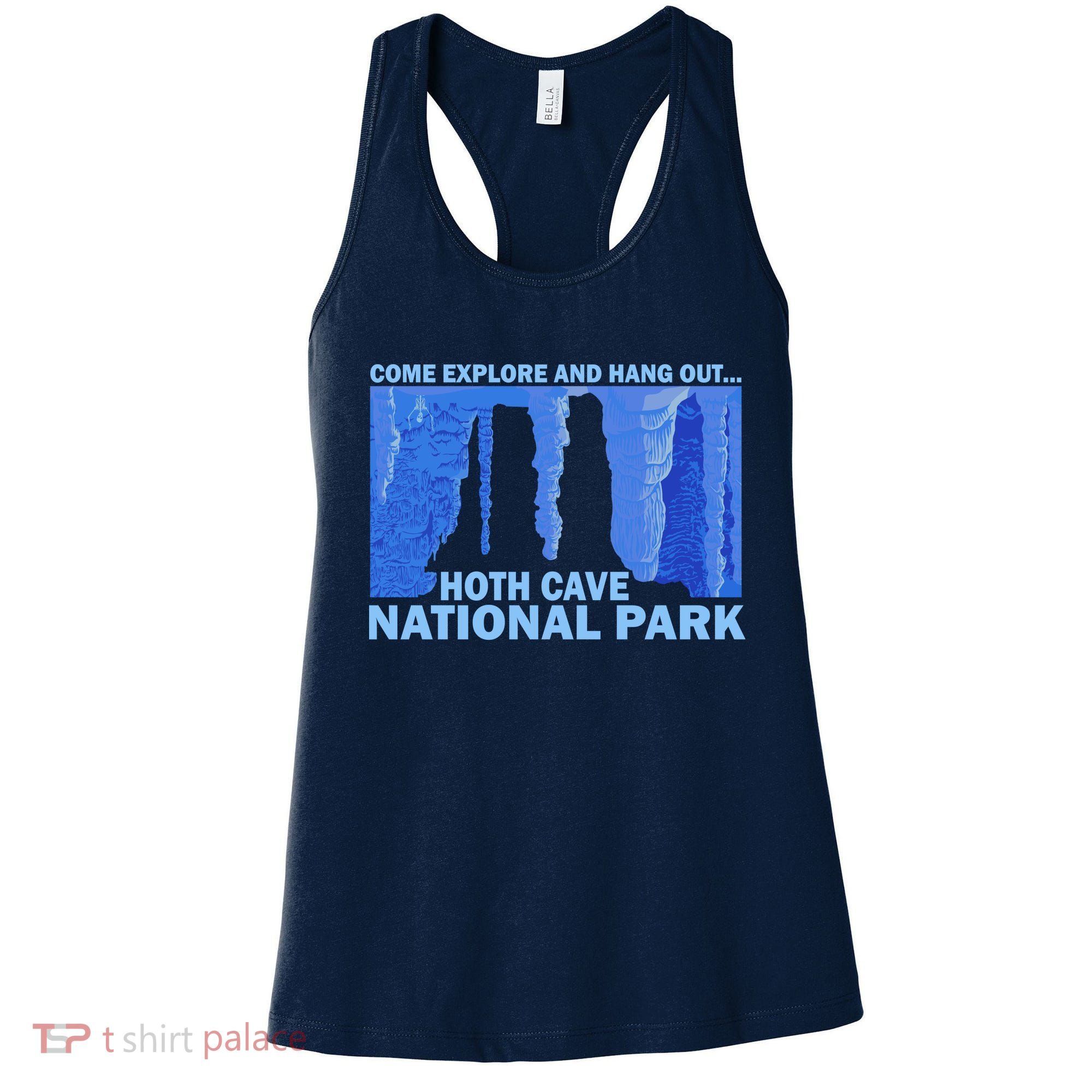 Hoth Ice Cave National Park Explore Women's Tank Top