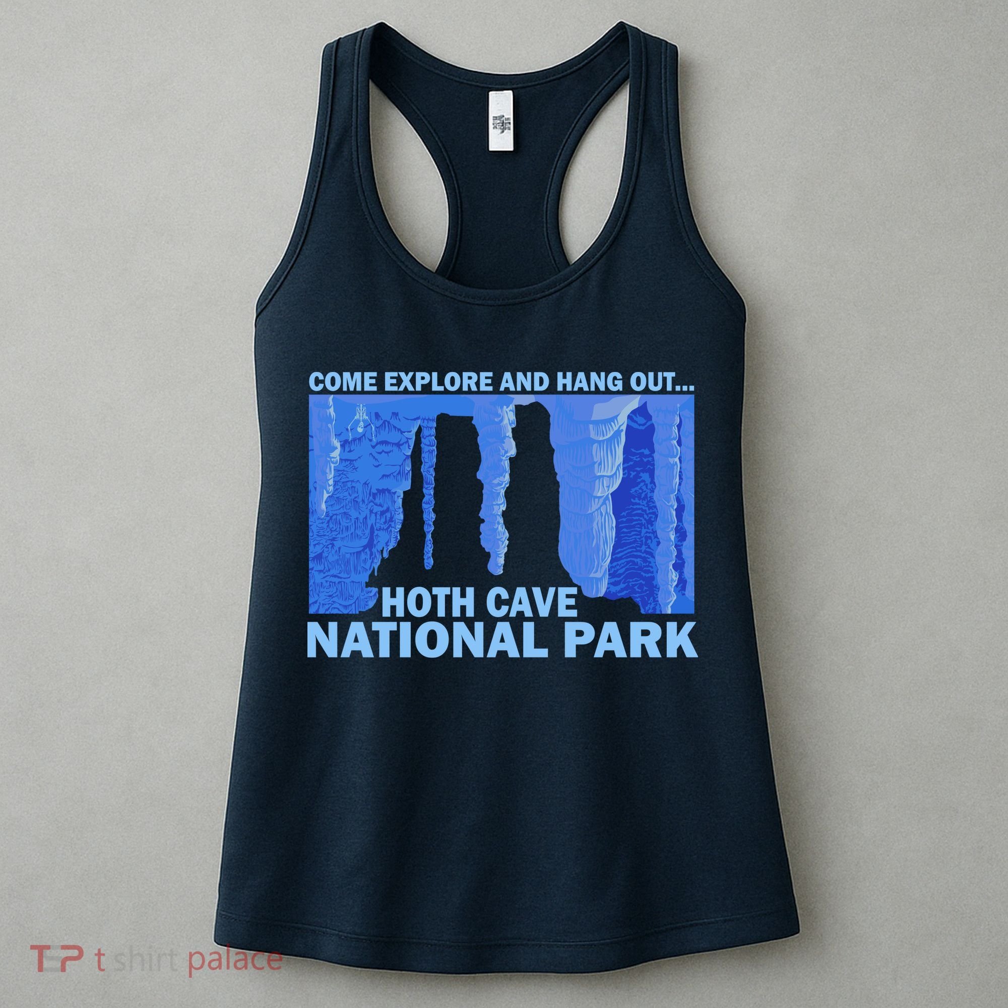 Hoth Ice Cave National Park Explore Women's Tank Top