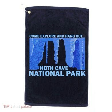 Hoth Ice Cave National Park Explore Golf Towel