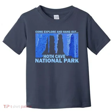 Hoth Ice Cave National Park Explore Toddler T-Shirt