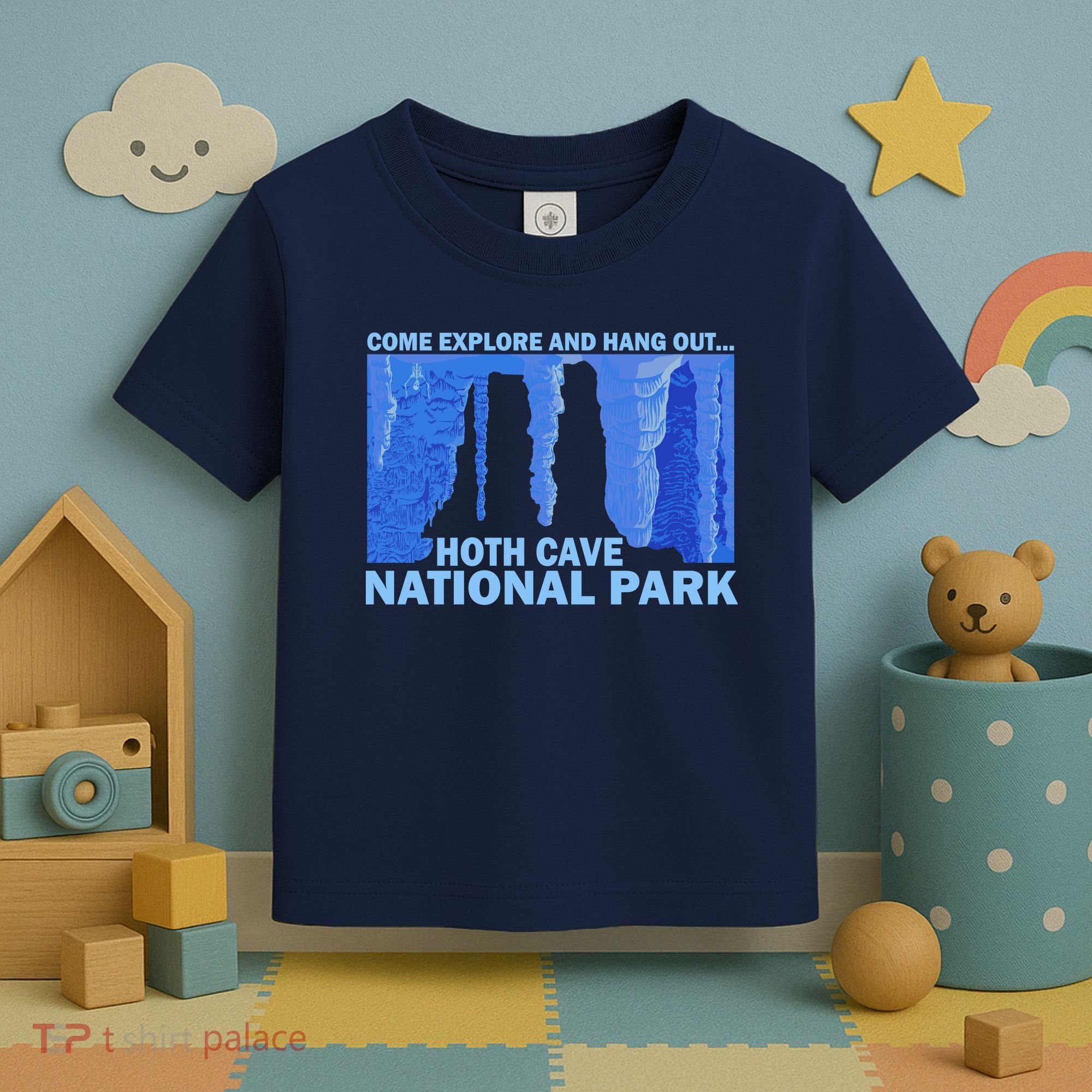Hoth Ice Cave National Park Explore Toddler T-Shirt