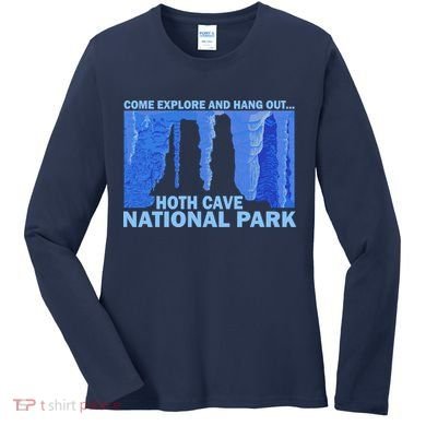 Hoth Ice Cave National Park Explore Women's Long Sleeve Shirt