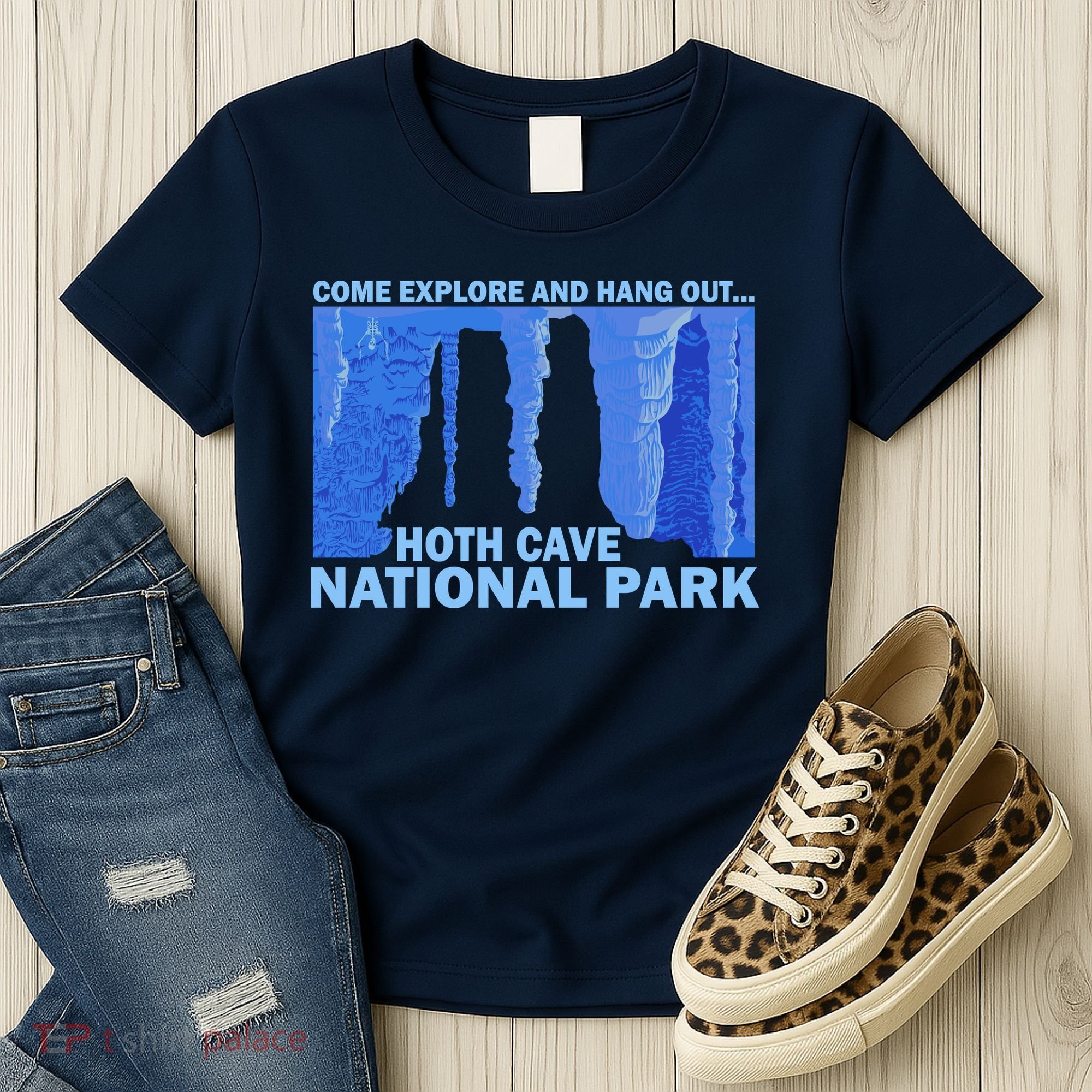 Hoth Ice Cave National Park Explore Women's T-Shirt