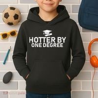 Hotter By One Degree Kids Hoodie thumb 2
