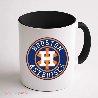 Houston Asterisks Baseball Cheated In 2017 Coffee Mug back