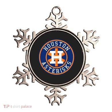 Houston Asterisks Baseball Cheated In 2017 Ornament