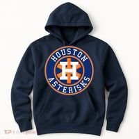 Houston Asterisks Baseball Cheated In 2017 Hoodie thumb 0