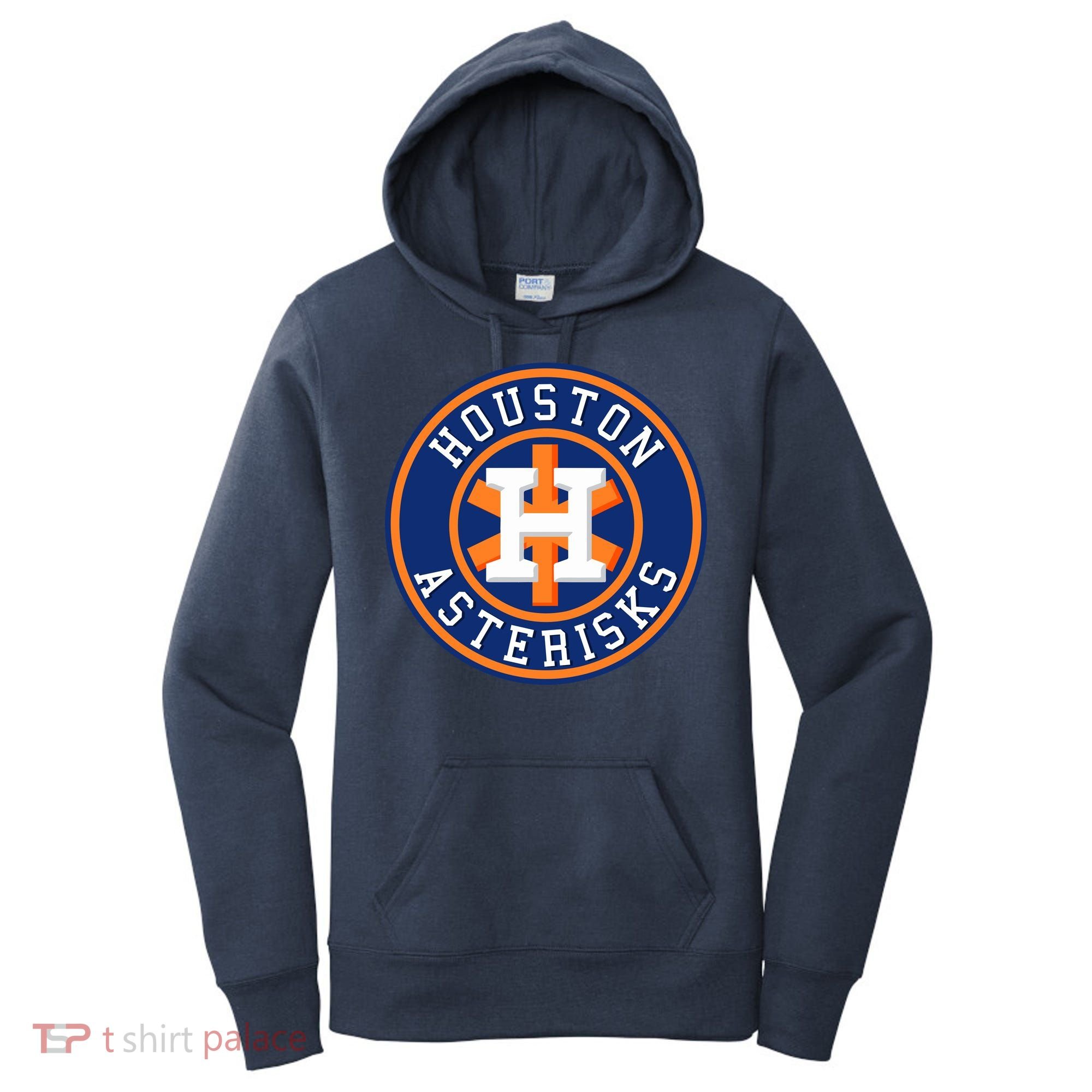 Houston Asterisks Baseball Cheated In 2017 Women's Hoodie