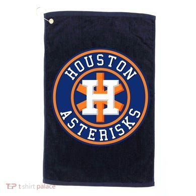 Houston Asterisks Baseball Cheated In 2017 Golf Towel