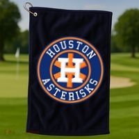 Houston Asterisks Baseball Cheated In 2017 Golf Towel thumb 1
