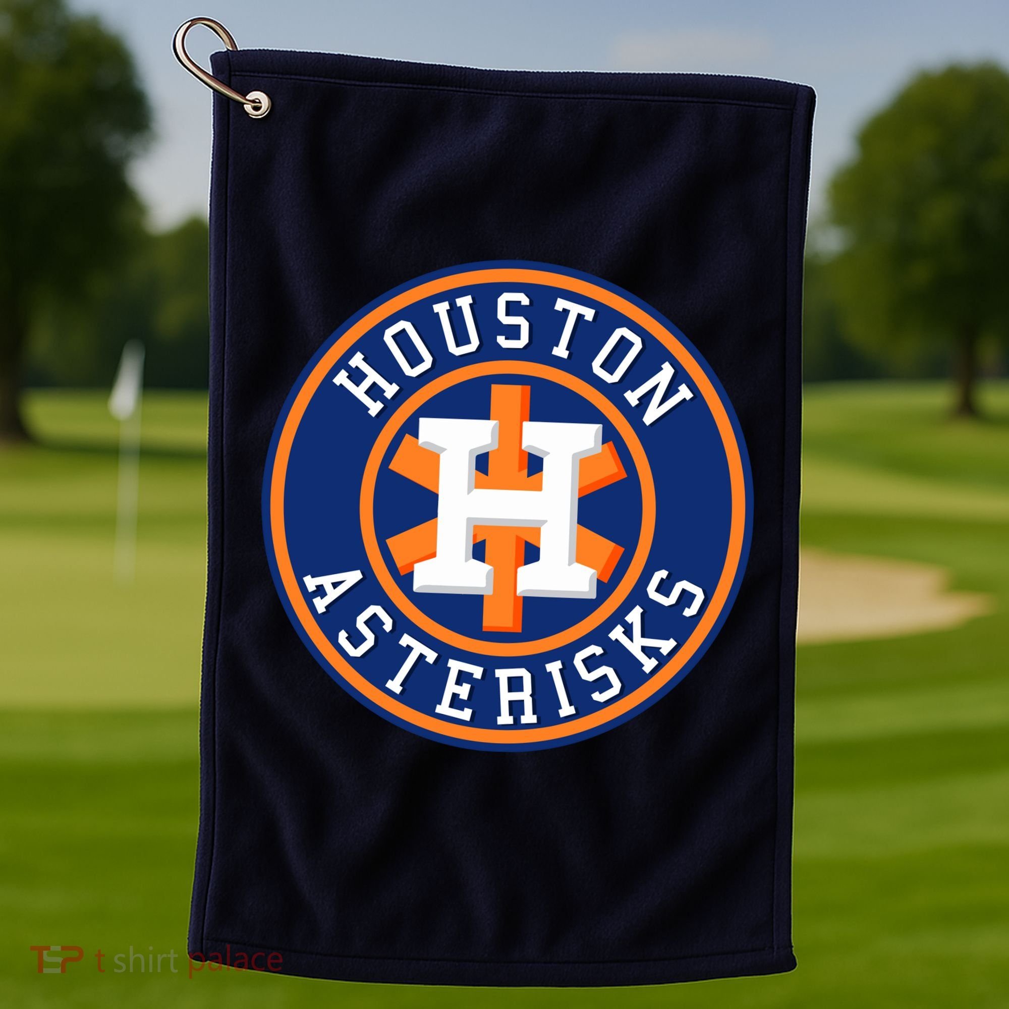 Houston Asterisks Baseball Cheated In 2017 Golf Towel
