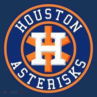 Houston Asterisks Baseball Cheated In 2017 Women's Long Sleeve Shirt thumb 2
