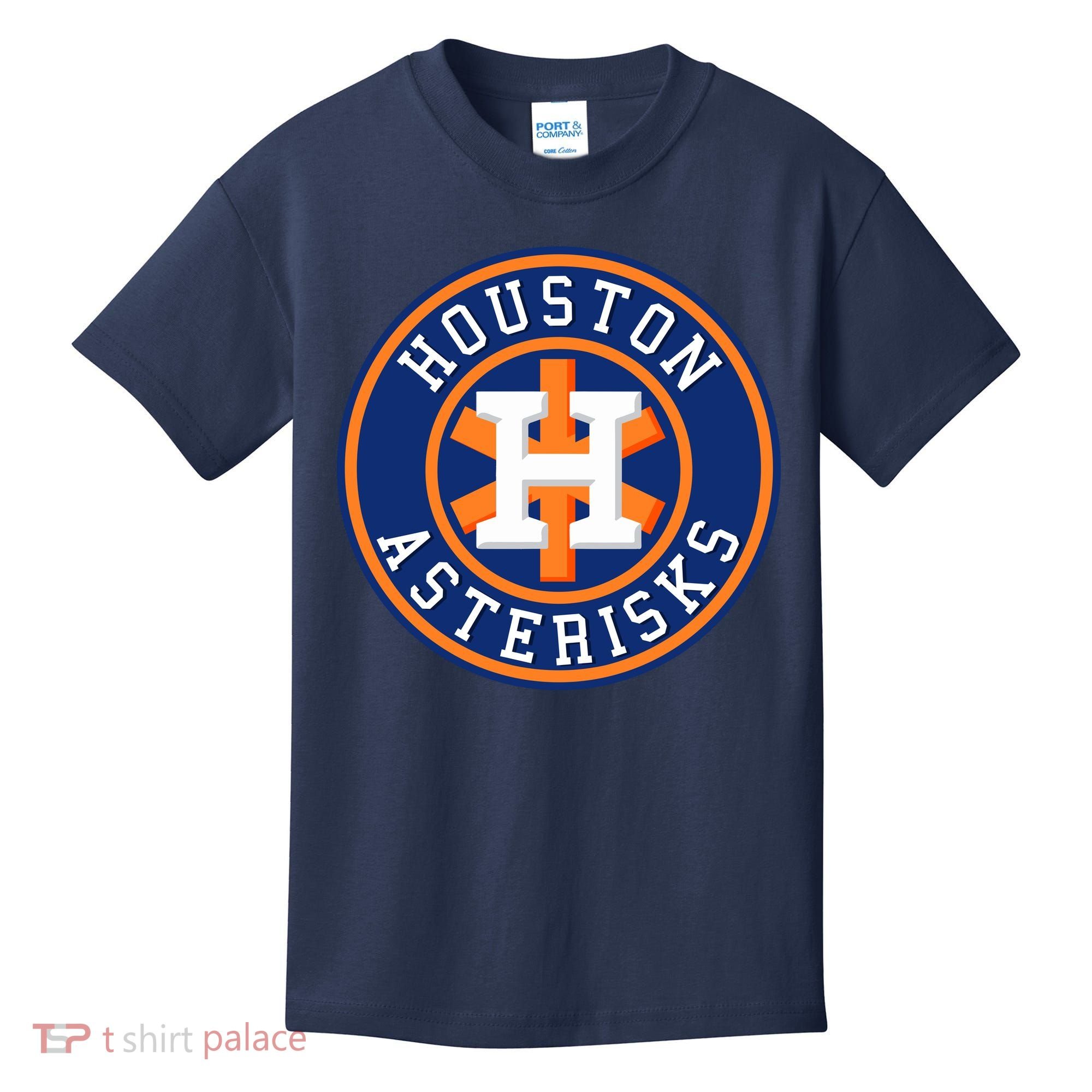 Houston Asterisks Baseball Cheated In 2017 Kids T-Shirt