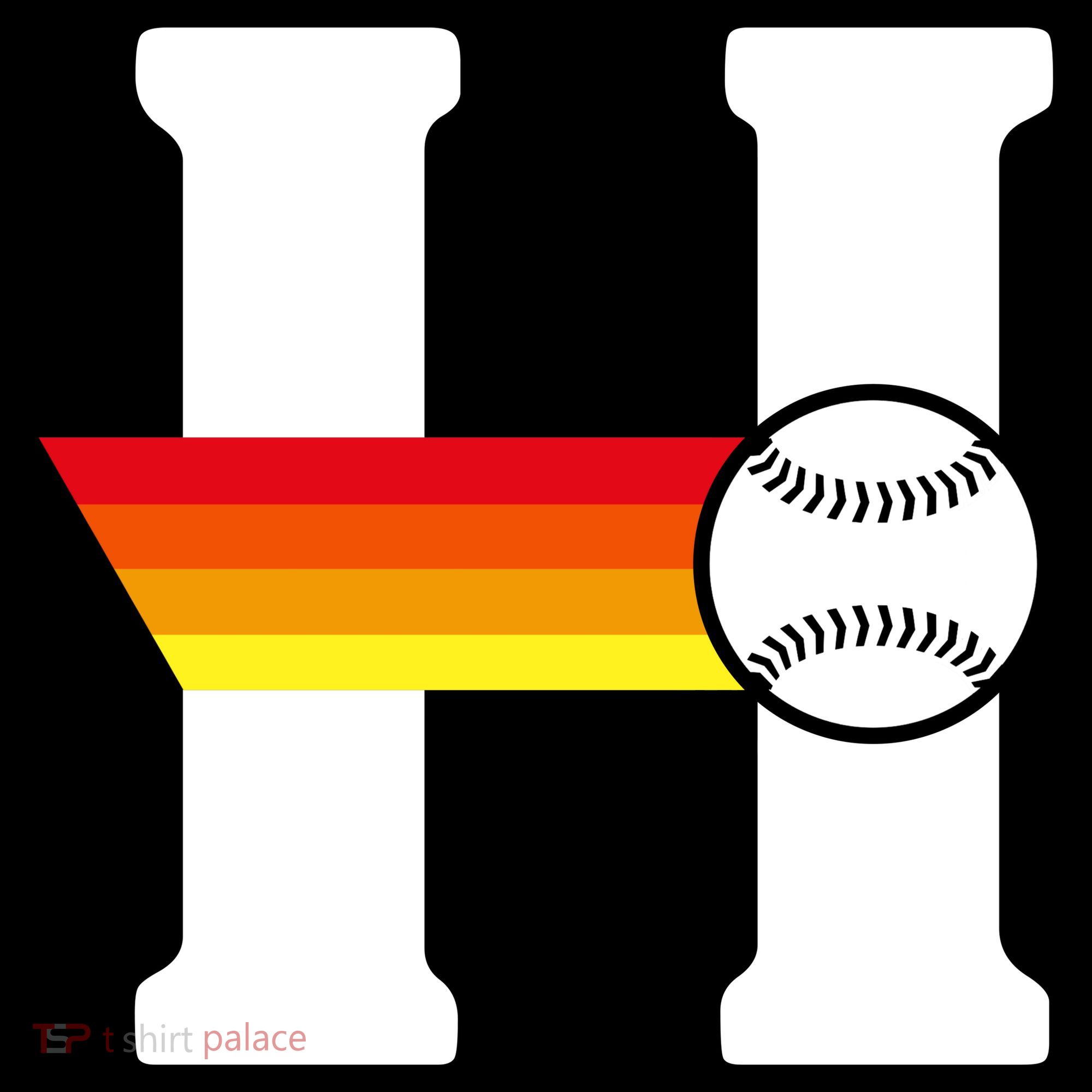 Houston Baseball H Ornament