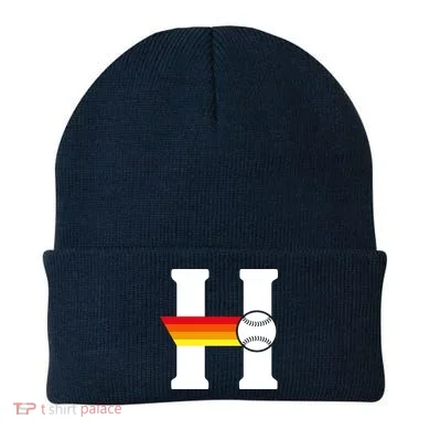 Houston Baseball H Beanie