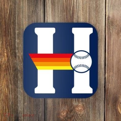 Houston Baseball H Coaster