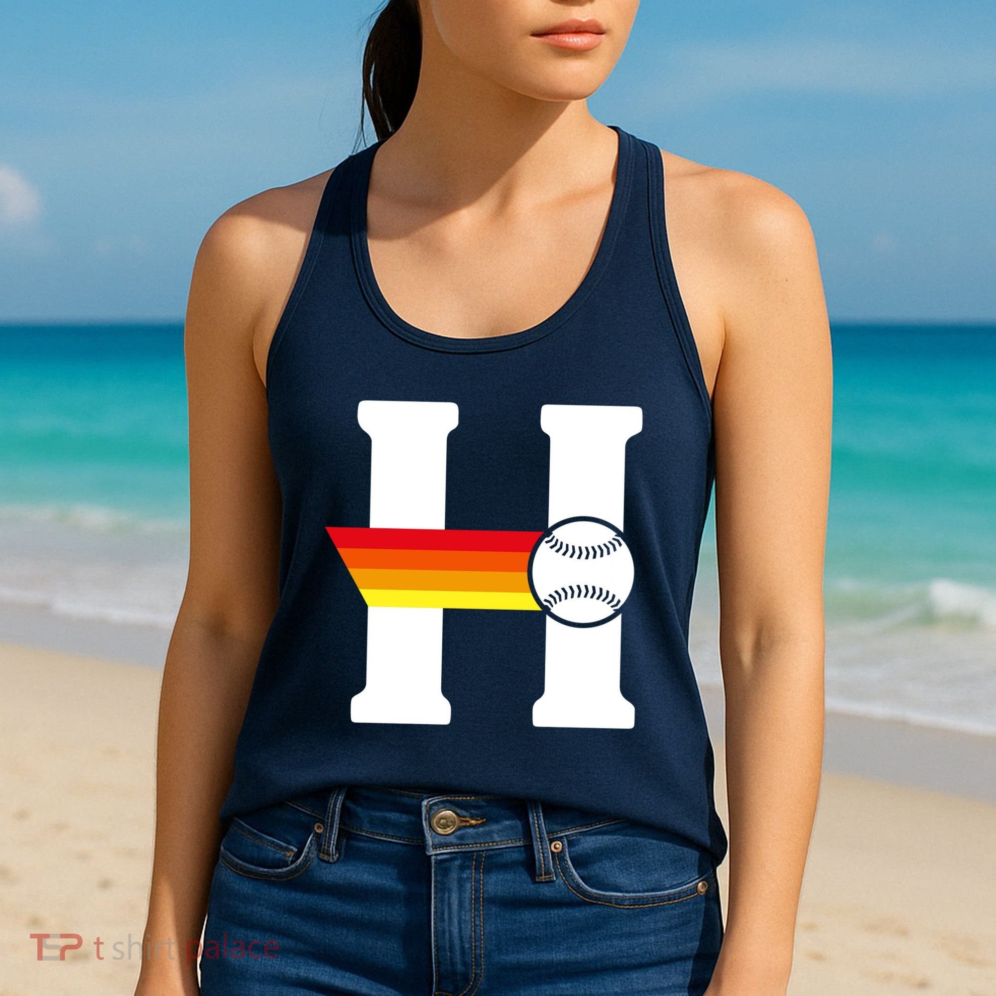 Houston Baseball H Women's Tank Top