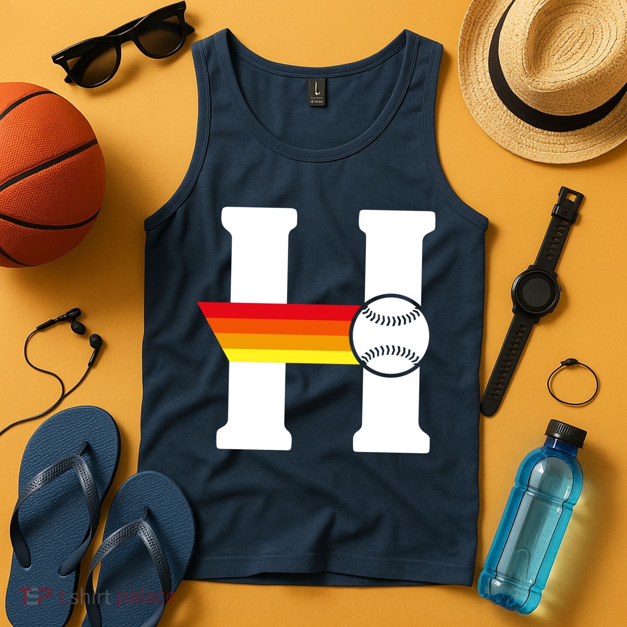 Houston Baseball H Tank Top