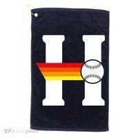 Houston Baseball H Golf Towel thumb 0