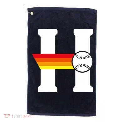 Houston Baseball H Golf Towel